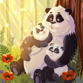 Семейство панд