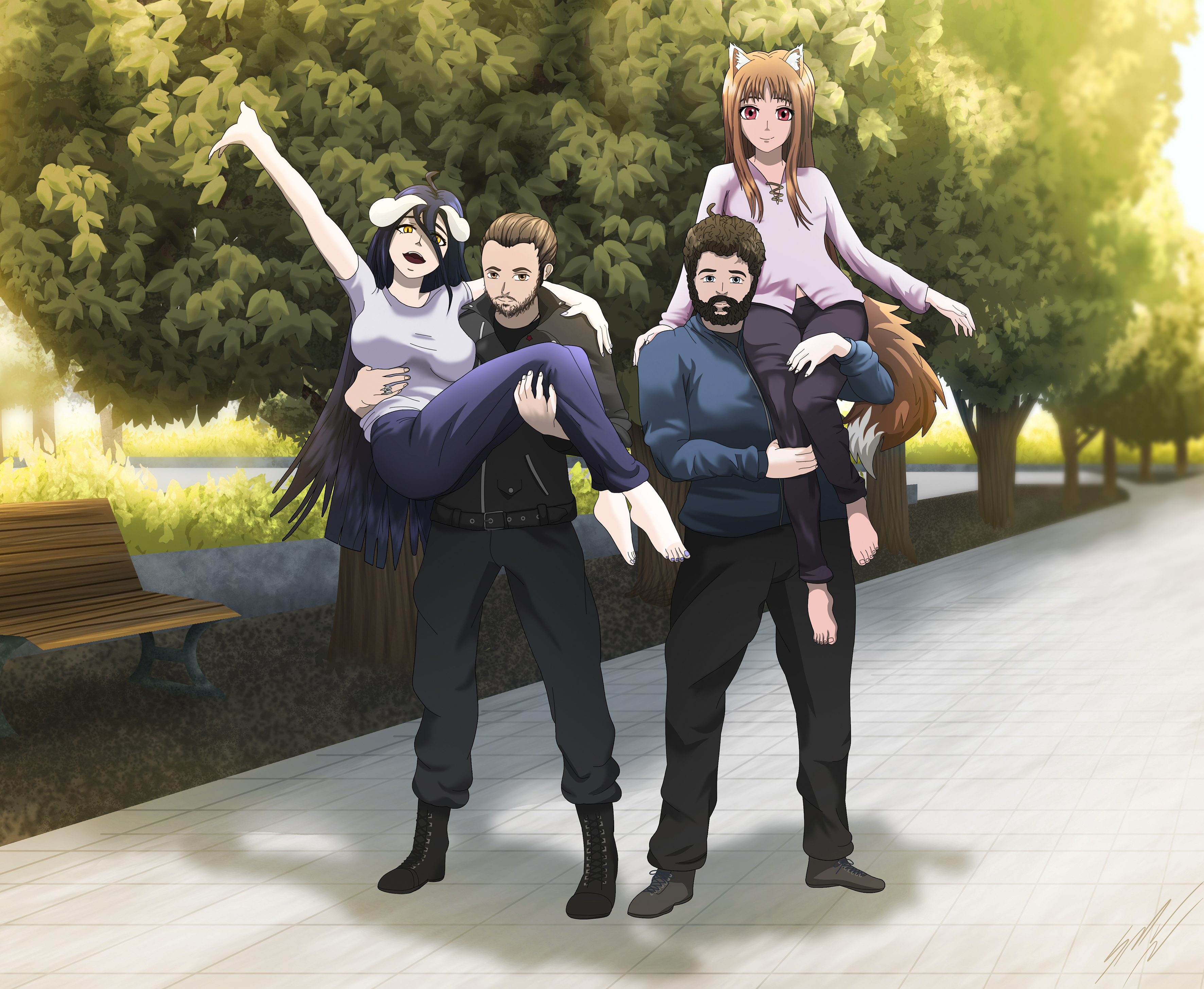 Друзья и их вайфу