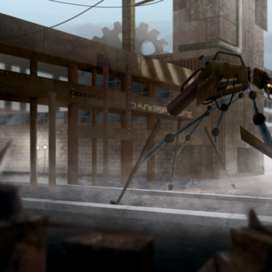 Концепт локации для Plague Machine