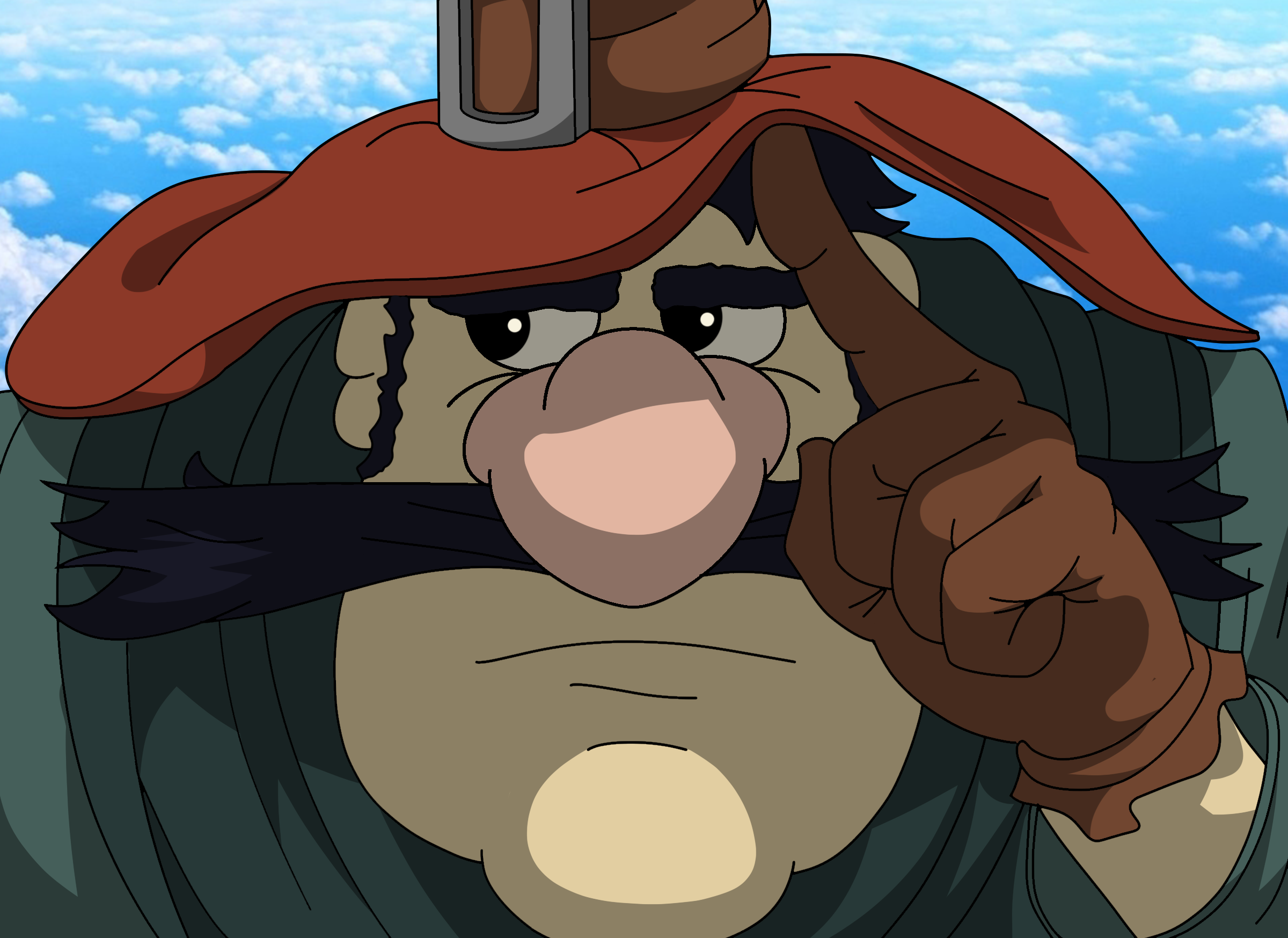 Черный Пёс из Острова Сокровищ