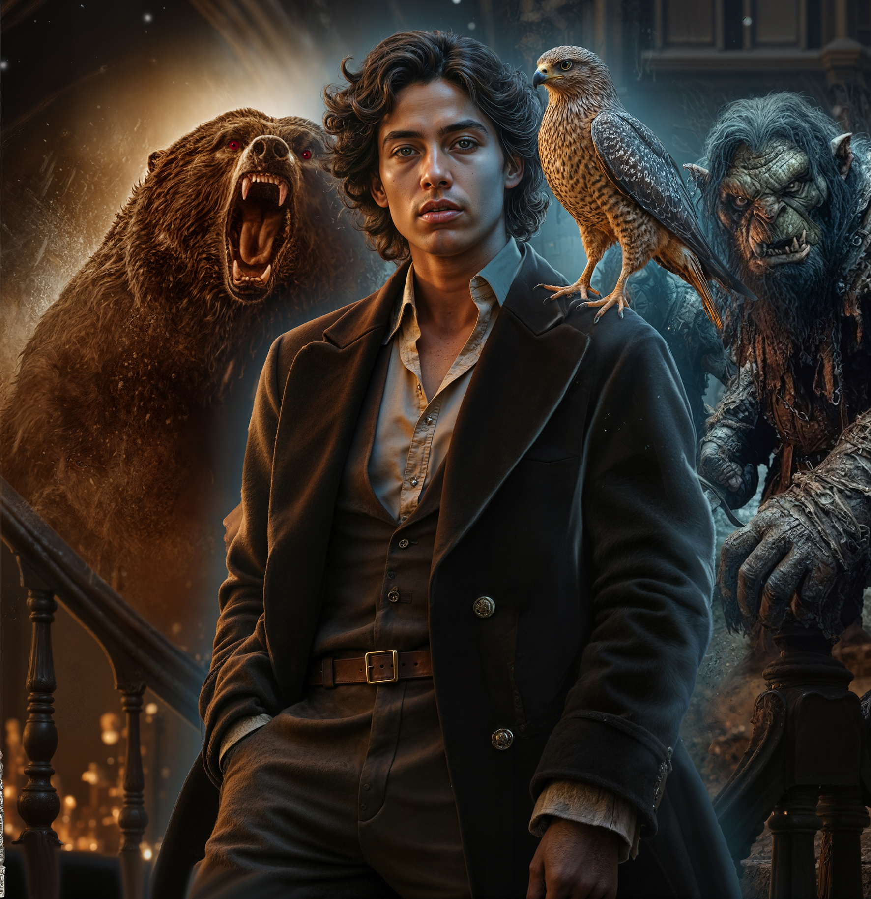 Концепт обложки для книги...