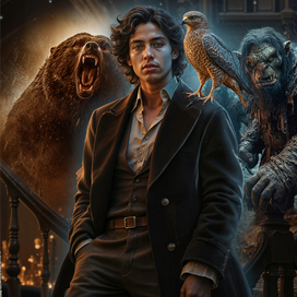 Концепт обложки для книги...