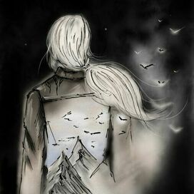 Иллюстрация в смешанной технике книжная иллюстрация 