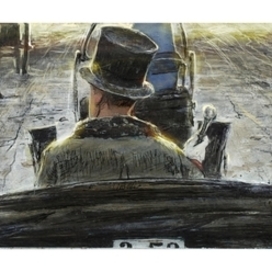 Ф. М. Достоевский "Подросток" заставка к 3 главе