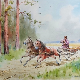 Перед грозой .