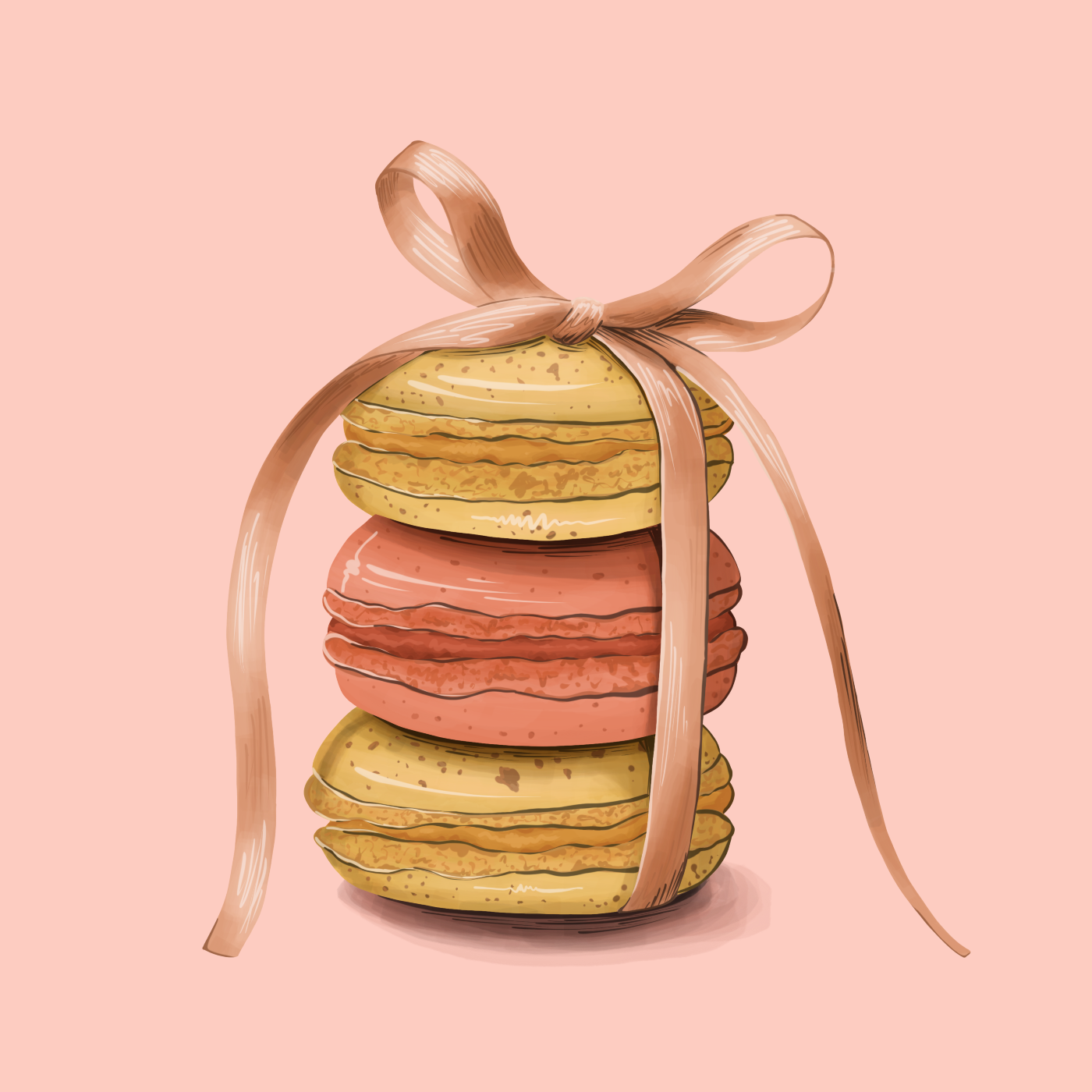 Французское пирожное макарон