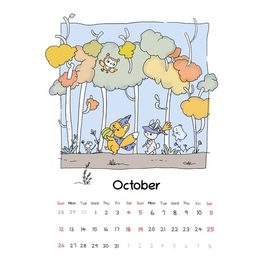 Календарь 2025. Октябрь