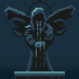 плачущая статуя