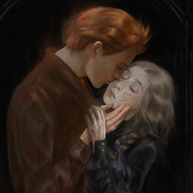 Иллюстрация пары персонажей