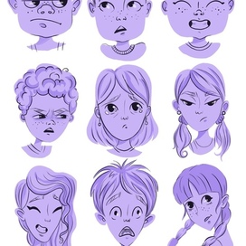 Эмоции персонажей