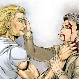 Саблезубый vs мой OC