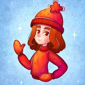 Новогодний портрет