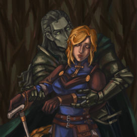 Лич и его дева.