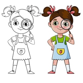 Персонаж девочка