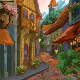 Городская улица