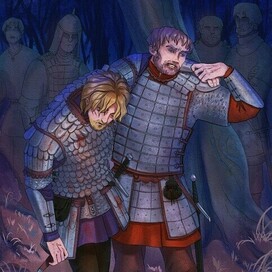 "Иди на голос". Бенегар ранен.