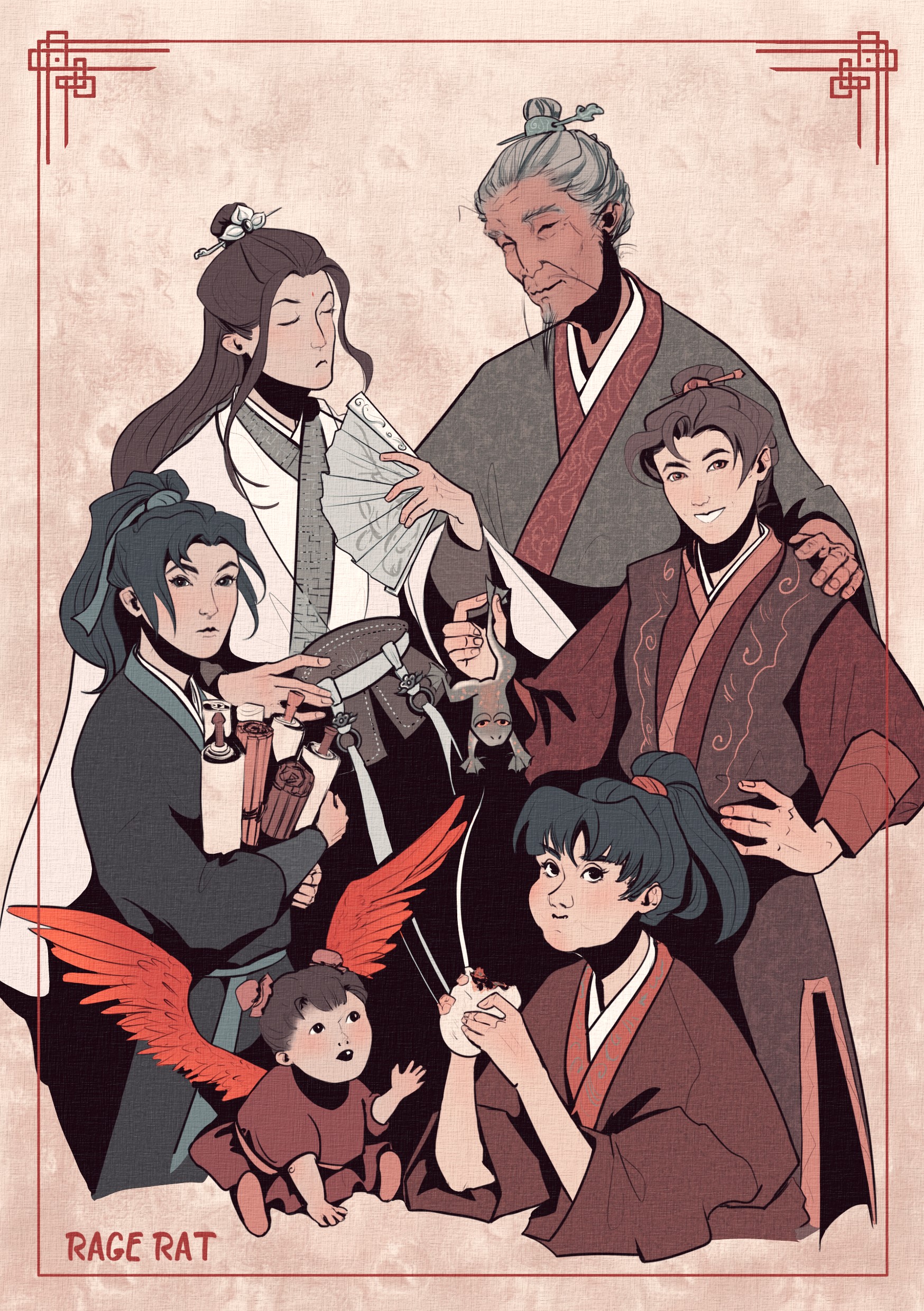 Клан Фу Яо, начало.