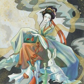 Чанъэ на луне