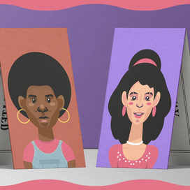 Векторные иллюстрации персонажей