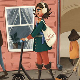 Почтовая открытка с Петром1