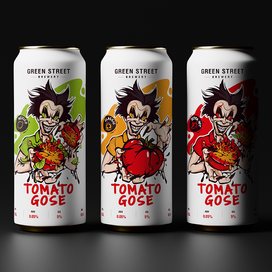 Упаковка с персонажем для безалкогольного напитка