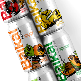 Упаковка с персонажем для газировки