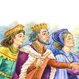 Братья Гримм "Гусятница у колодца"