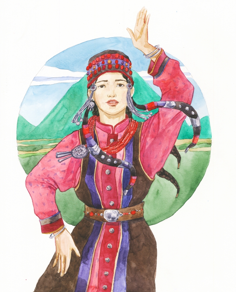 Танец у подножия горы