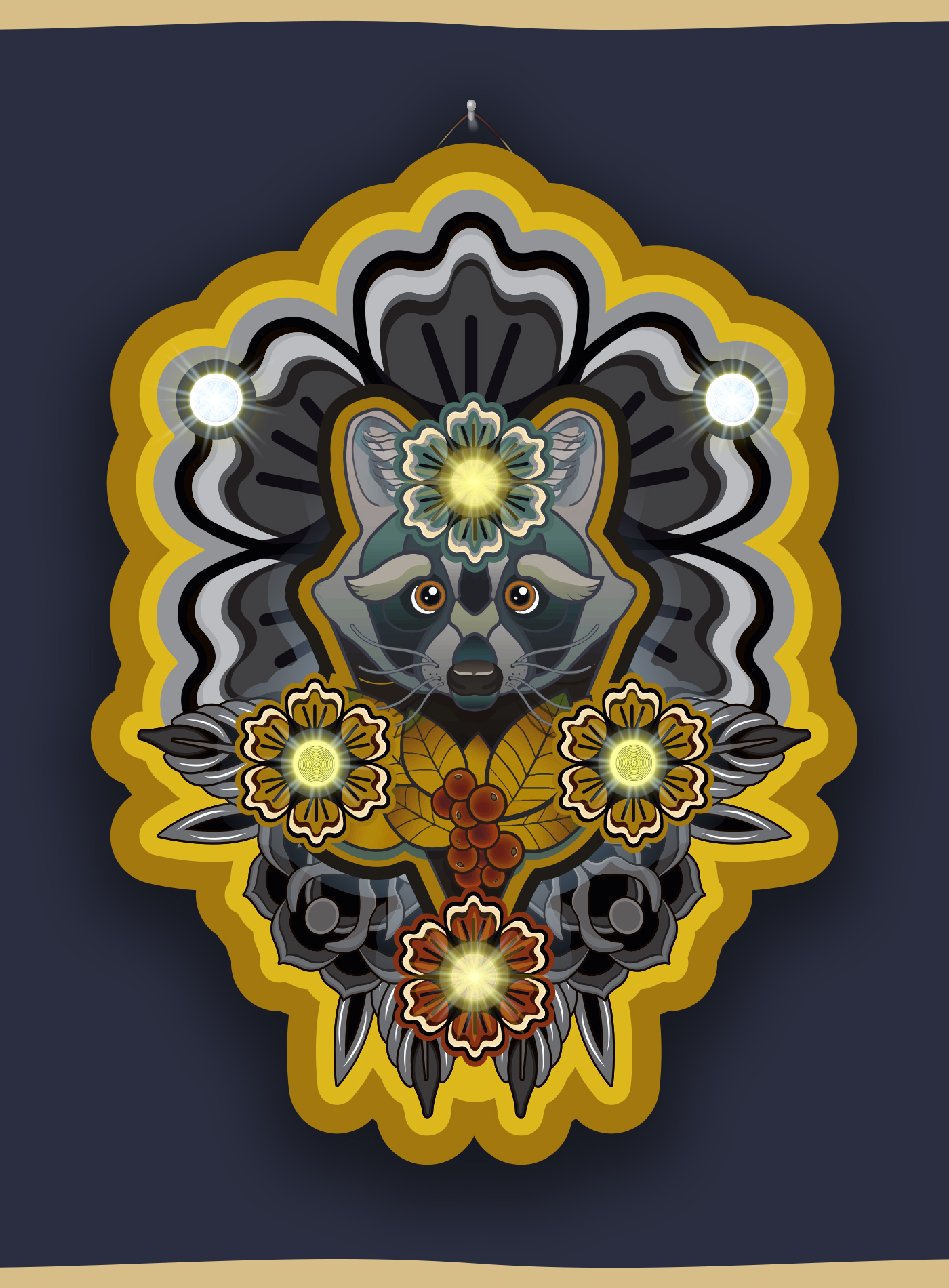 традиционные лампы для тату студий