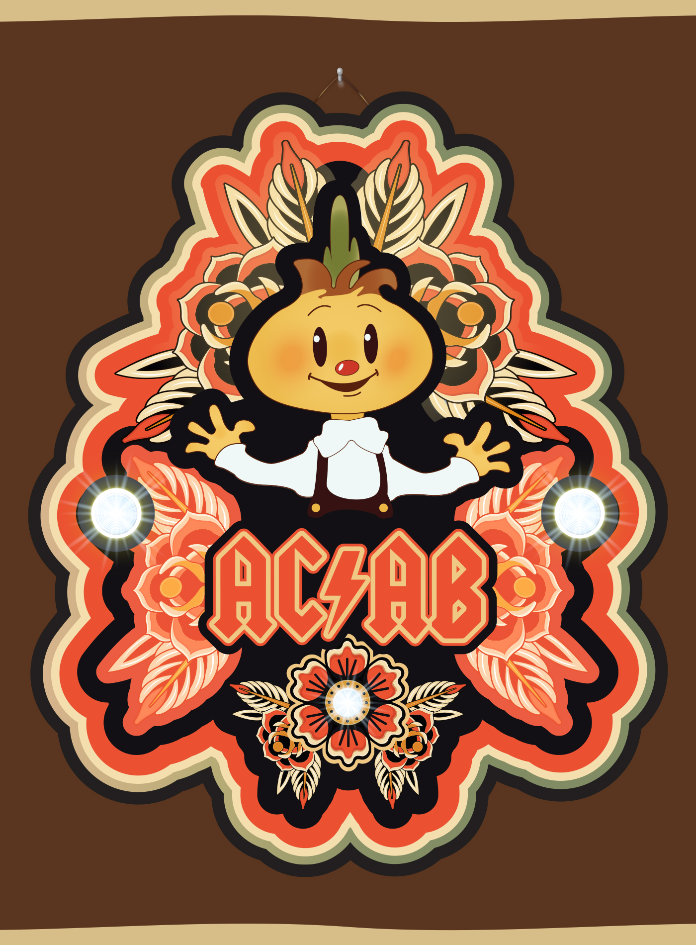 традиционные лампы для тату студий