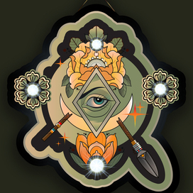 традиционные лампы для тату студий