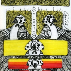 Ворона в полях