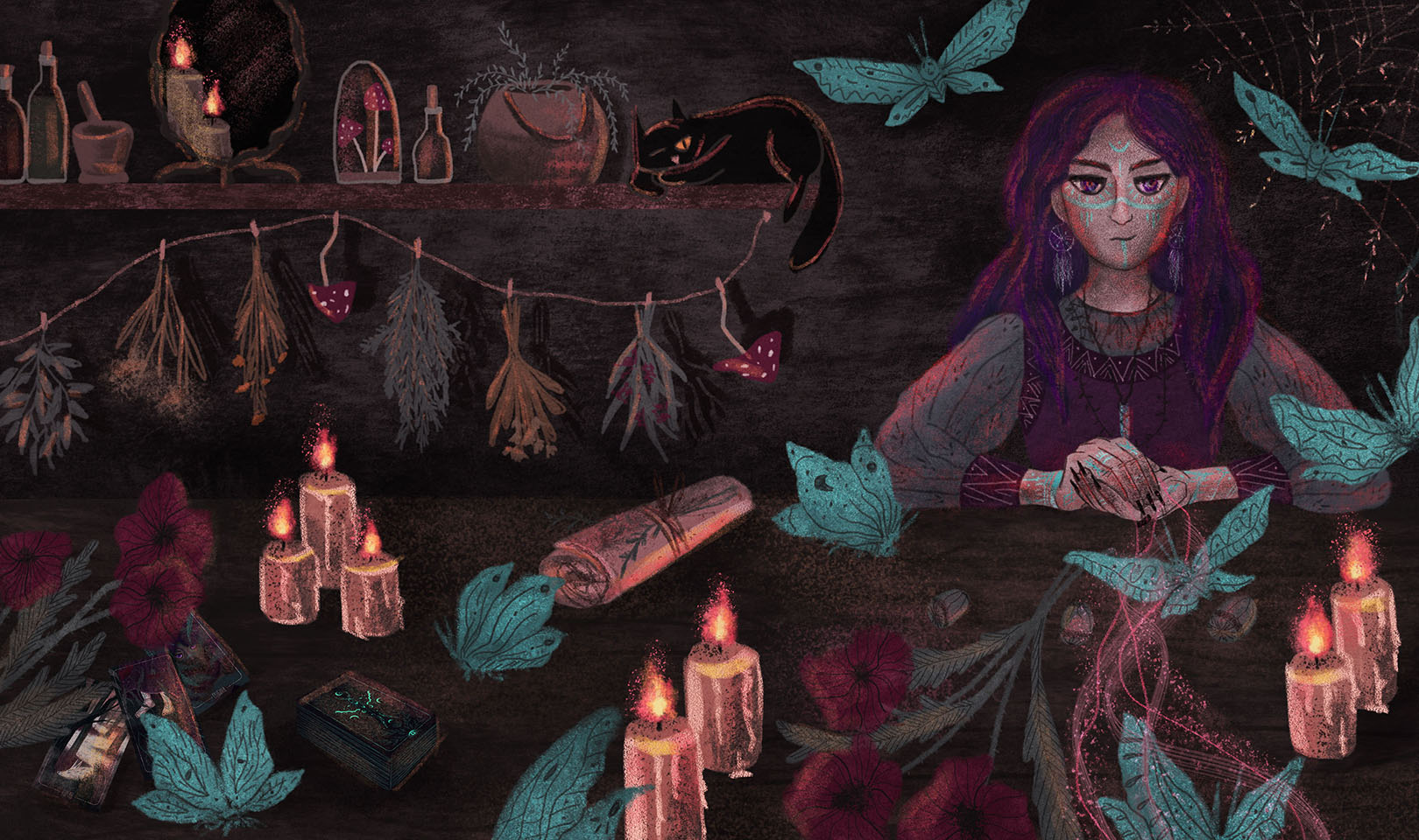 Метафорические карты "Чары леса"