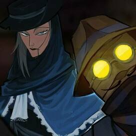 Двое смотрят в объектив