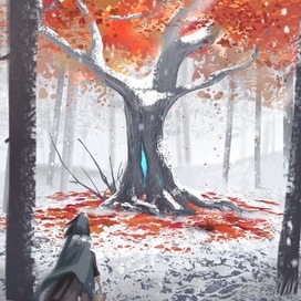 В зимнем лесу