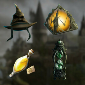 Иконки в стиле "Гарри Поттера"