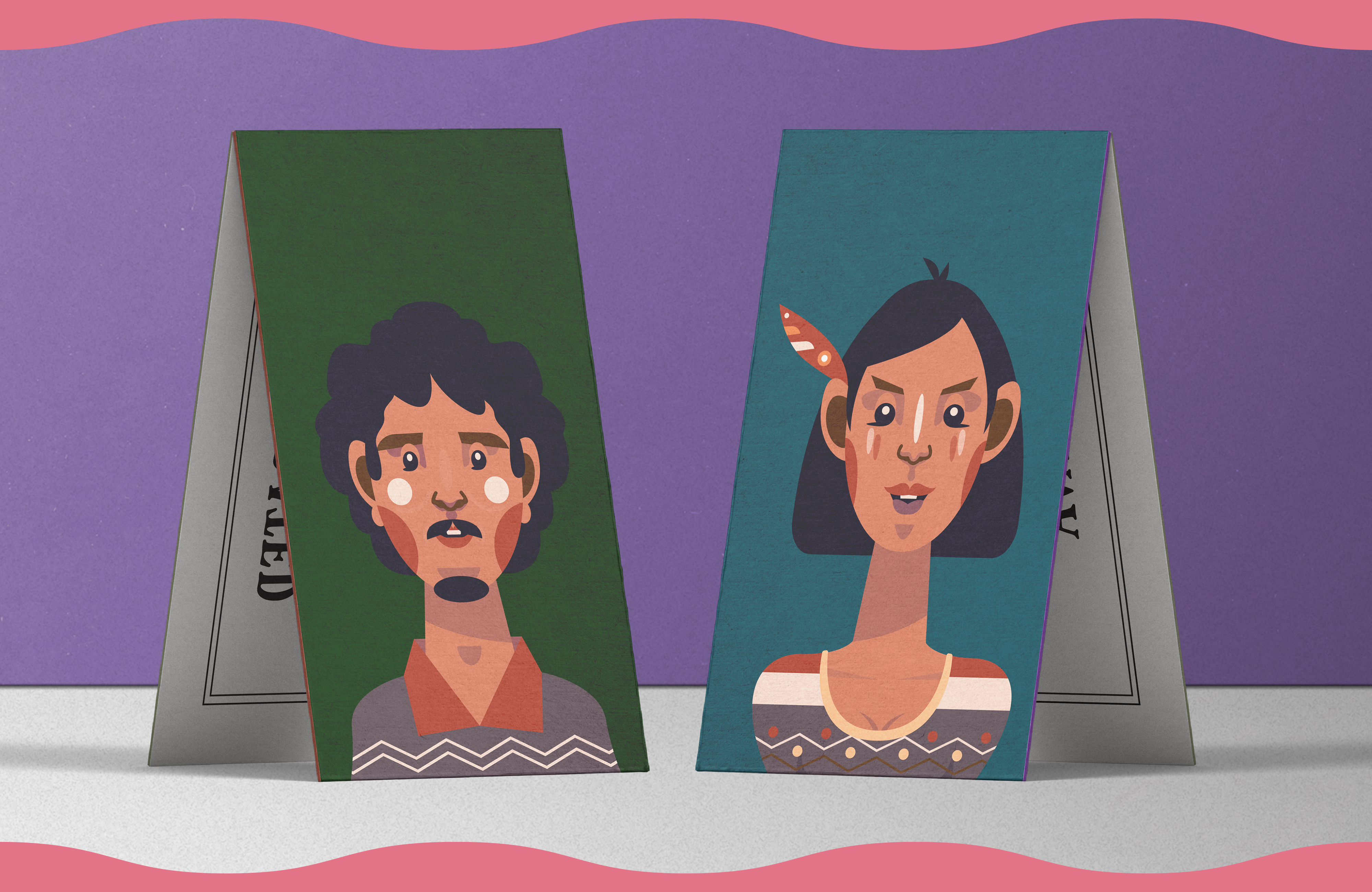 Векторные иллюстрации персонажей