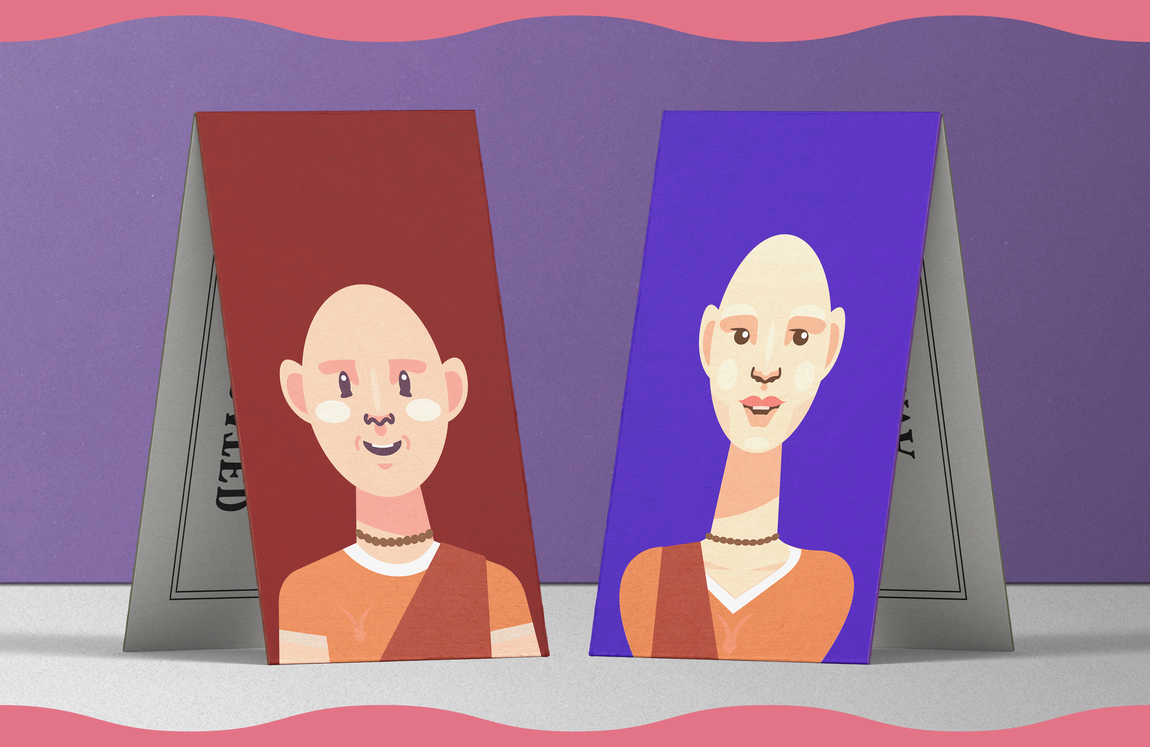 Векторные иллюстрации персонажей