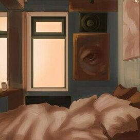 утренний свет в тихой комнате