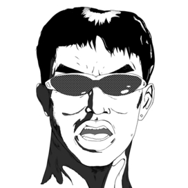 Портрет в стиле японской манги