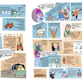 Фрагмент авторского комикса нонфикшн