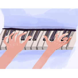 Серия работ «Королевство музыкалки»