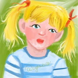 Скетч девочка