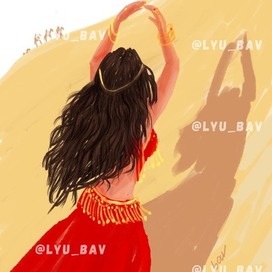 Девушка в пустыне