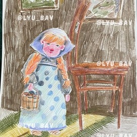 Иллюстрация к сказке "Три медведя"