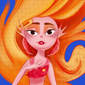 Жар-птица (в виде русалочки) для Mermay