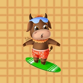 Бренд персонаж «Веселый Тоша»