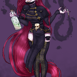 Арт персонажа в полный рост