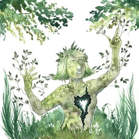 Зеленые цвета