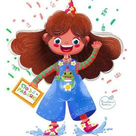 Девчонка с лягушонком 